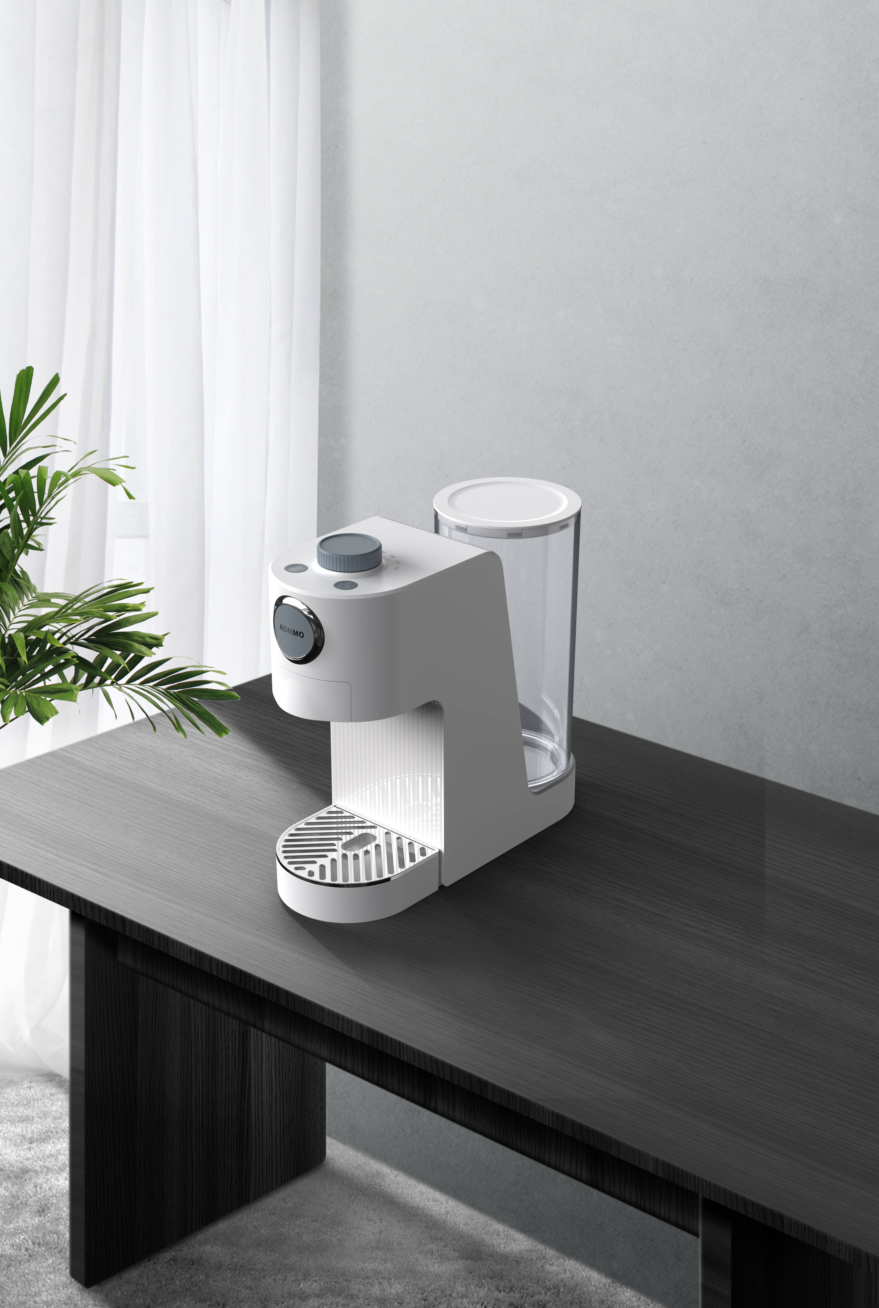 KONMO 0520 胶囊咖啡机 side view